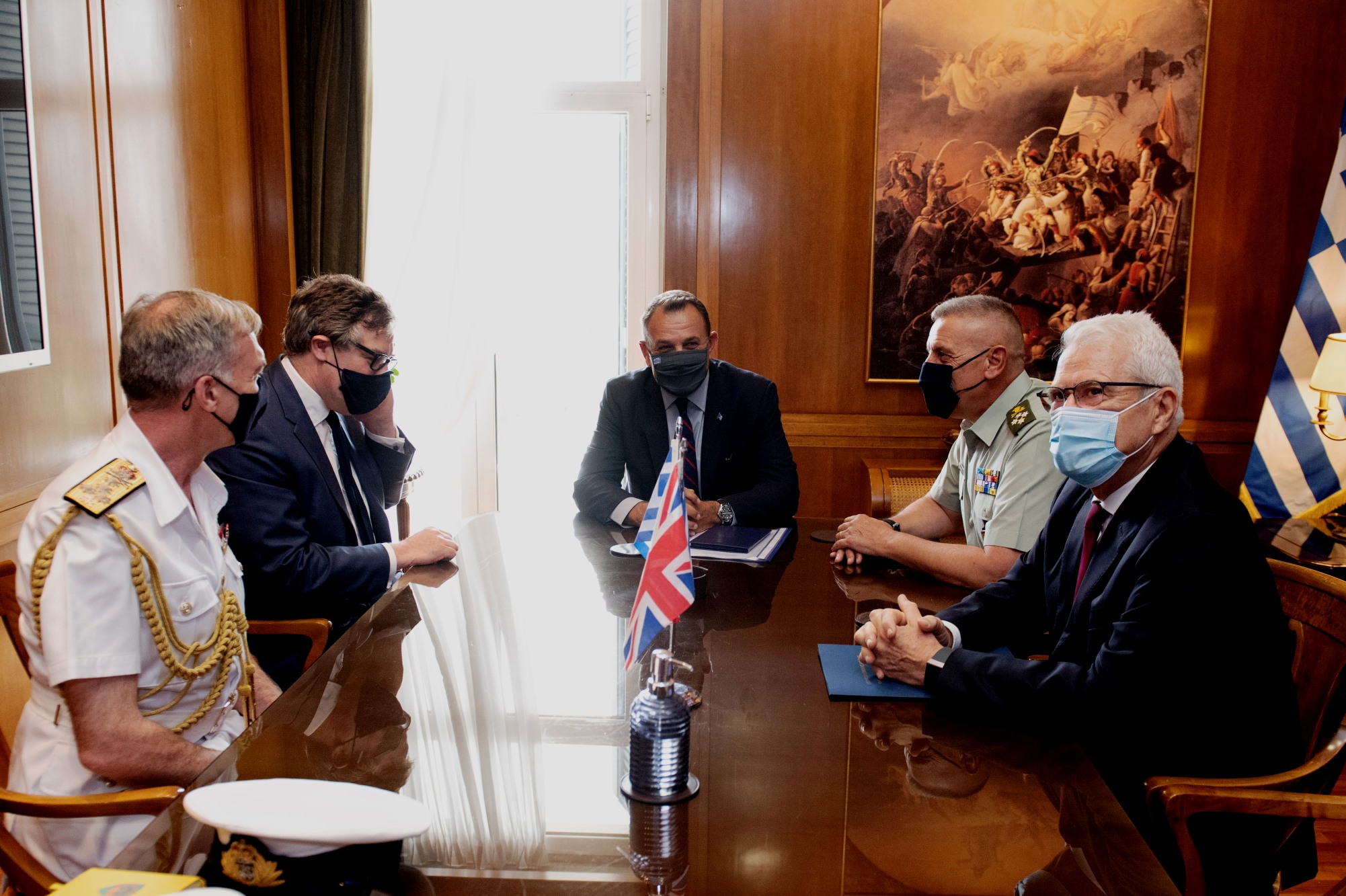 Φρεγάτες ΠΝ: Συνομιλίες Παναγιωτόπουλου με τους Βρετανούς αξιωματούχους