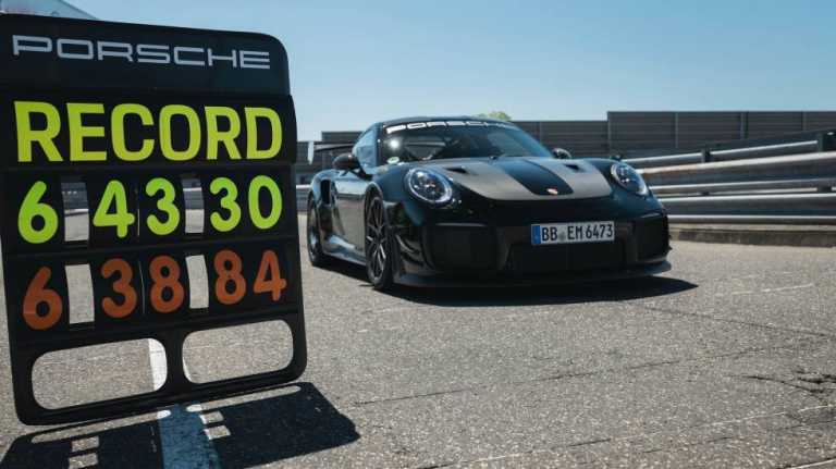 Η Porsche πρόσθεσε ένα ακόμα ρεκόρ στο πλούσιο παλμαρέ της (video)