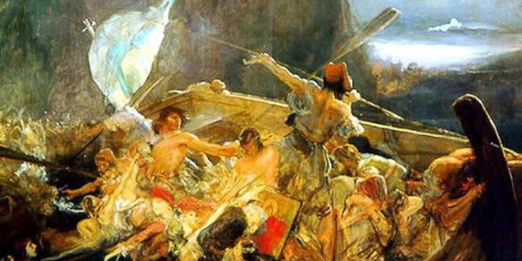 Ψαρά: Η τραγική καταστροφή του νησιού από τους Τουρκοαιγυπτίους [pics]