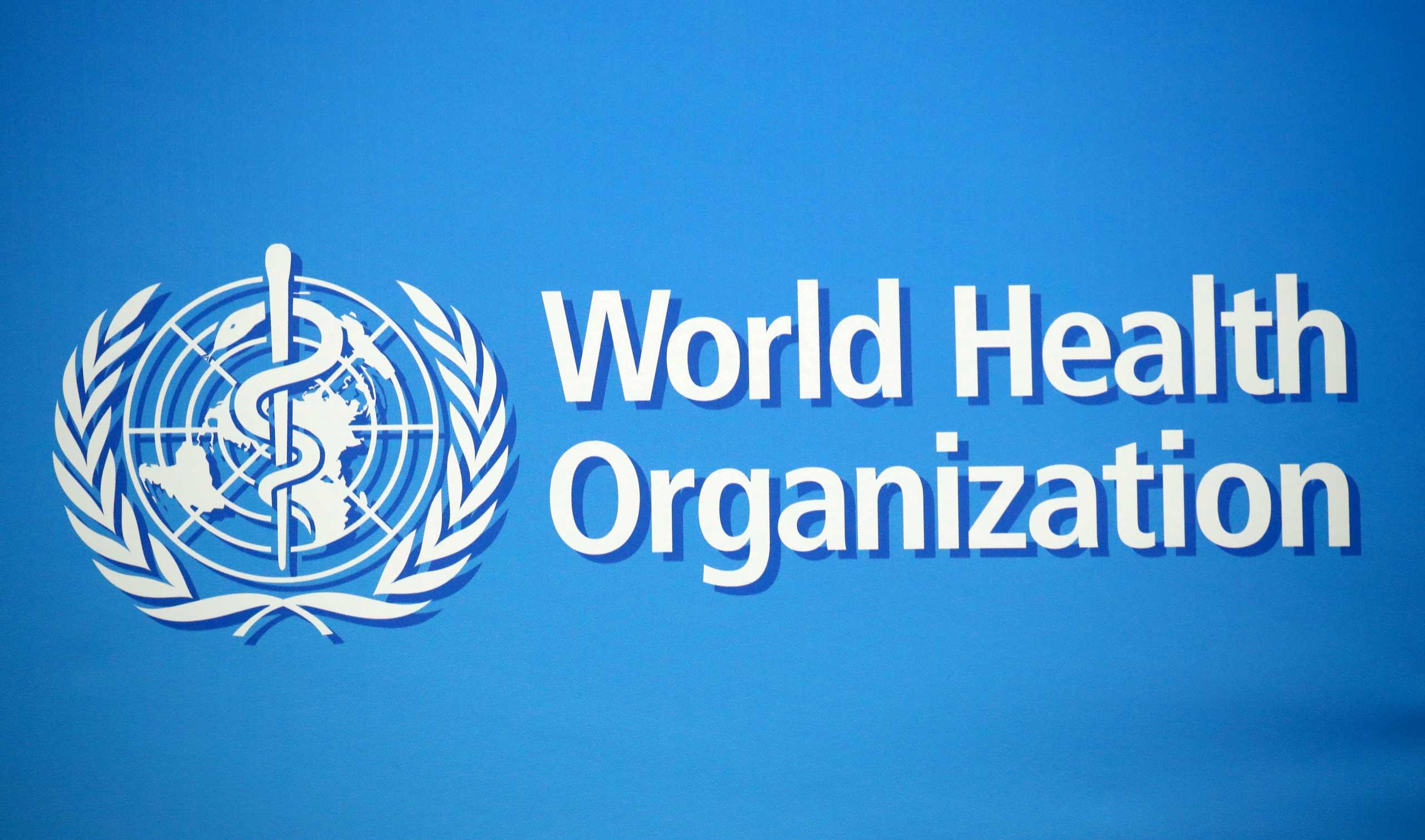 FILE PHOTO: A logo is pictured at the World Health Organization (WHO) building in Geneva, Switzerland, February 2, 2020. REUTERS
