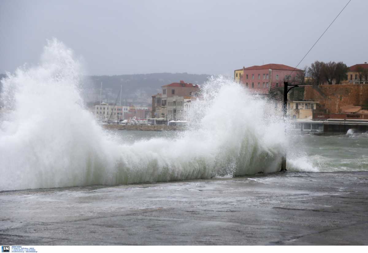 Καιρός – meteo: Θυελλώδεις βοριάδες, καταιγίδες και χαλάζι