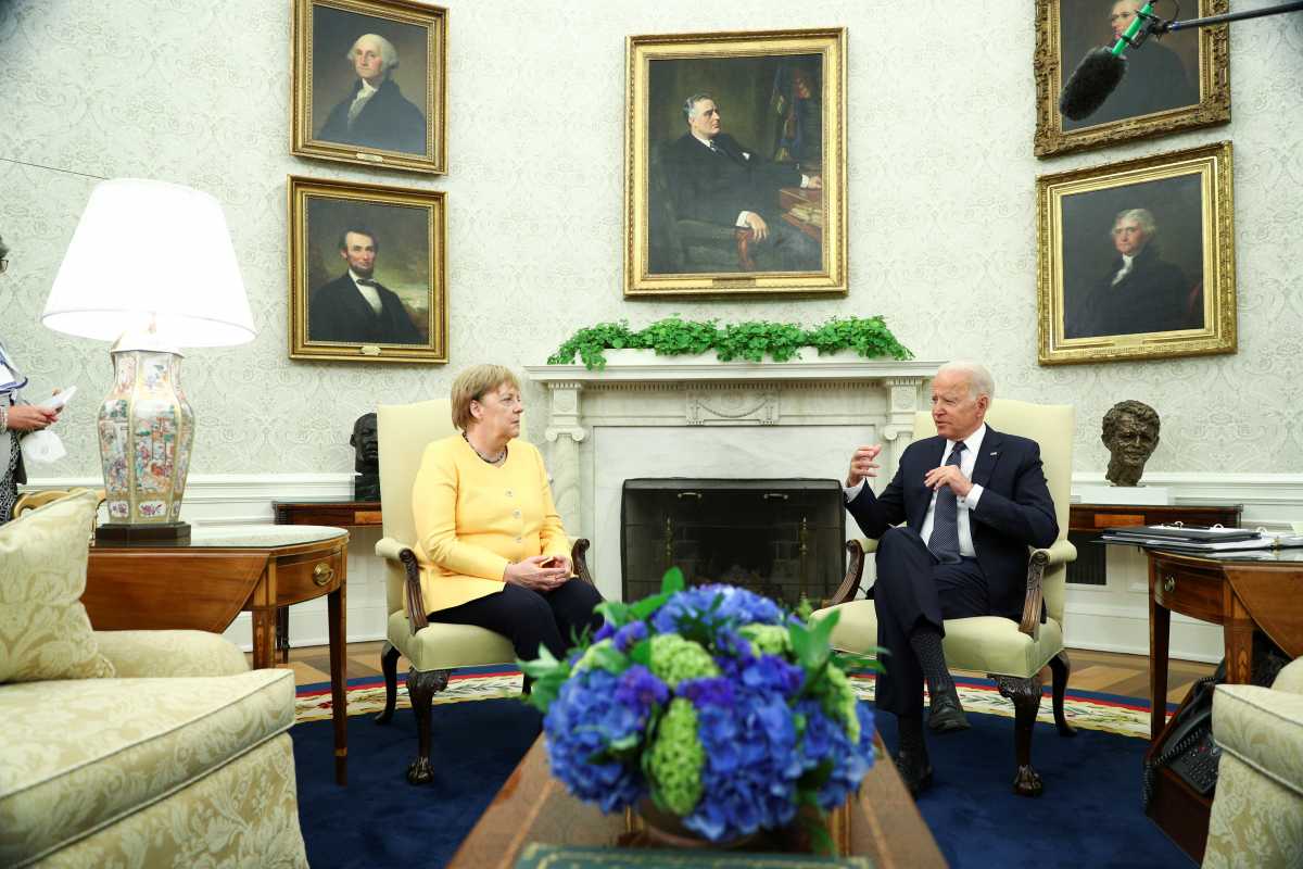 biden merkel whitehouse