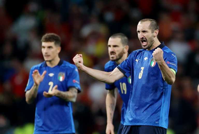 Euro 2020 – Ιταλία: «Καρφιά» από Κιελίνι για την Αγγλία και τα ματς στο Wembley