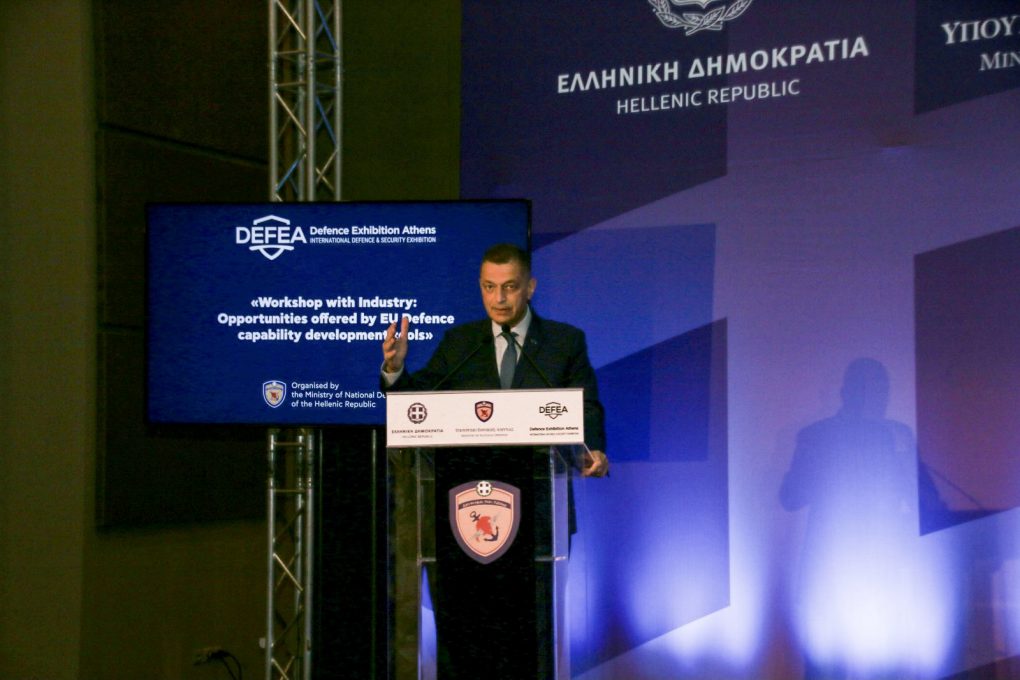 DEFEA 2021 – Στεφανής: Το τριμερές όραμα για την εγχώρια αμυντική βιομηχανία