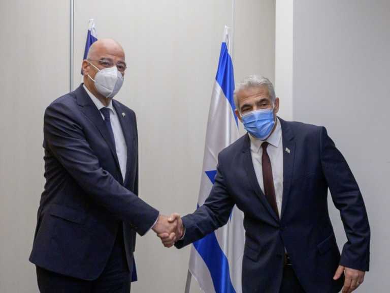 Δένδιας στο Ισραήλ: Συζητήσαμε για το ελέφαντα στο δωμάτιο, την τουρκική επιθετικότητα