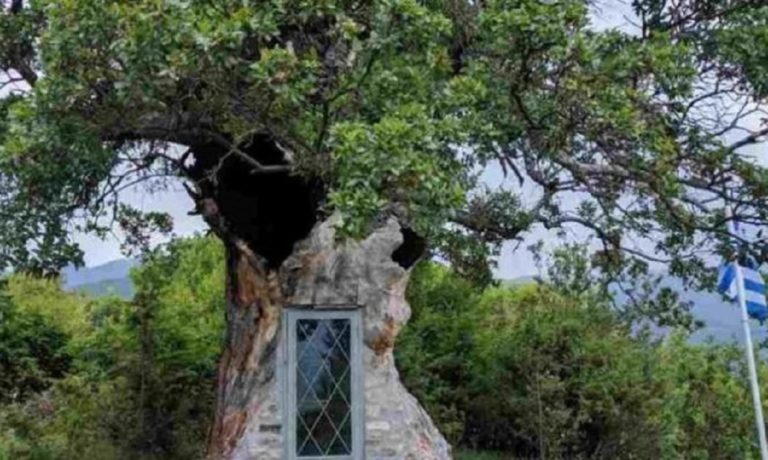 Δείτε την εκπληκτική Αγία Παρασκευή στην Κοιλάδα των Τεμπών