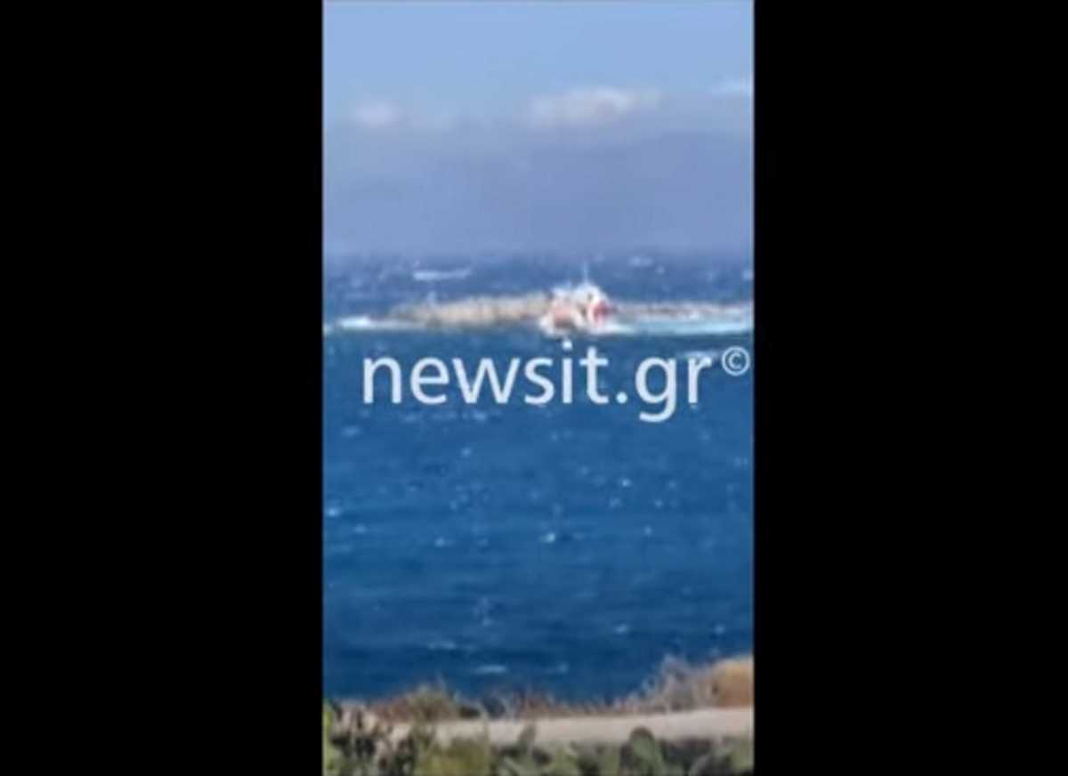 Πρόσκρουση του Flying Cat 3 στη Μύκονο – Ταλαιπωρία για τους επιβάτες