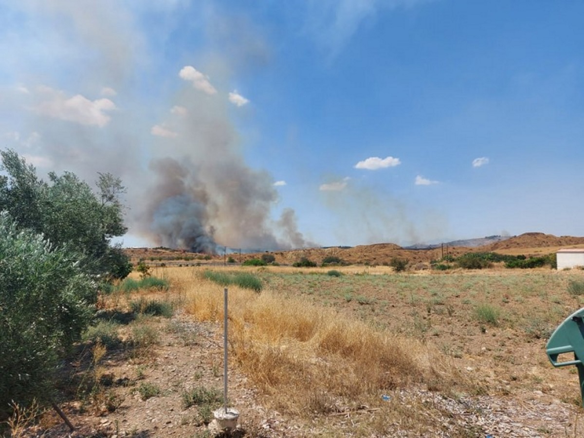 Κύπρος: Νέα φωτιά στην επαρχία Λευκωσίας