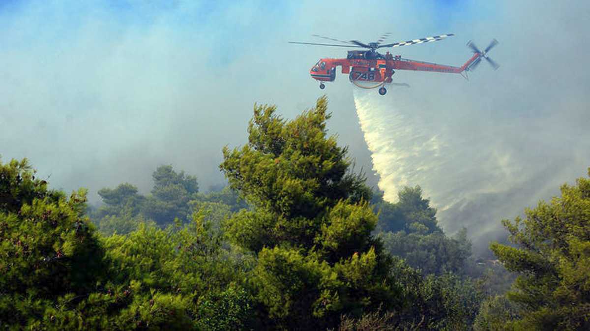 Ζάκυνθος: Έσβησε η φωτιά στην περιοχή Σκοπός