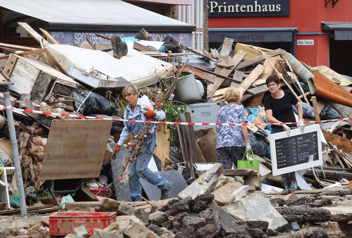 Γερμανία: 180 οι νεκροί από τις πλημμύρες – Έρχονται νέες ισχυρές βροχοπτώσεις!