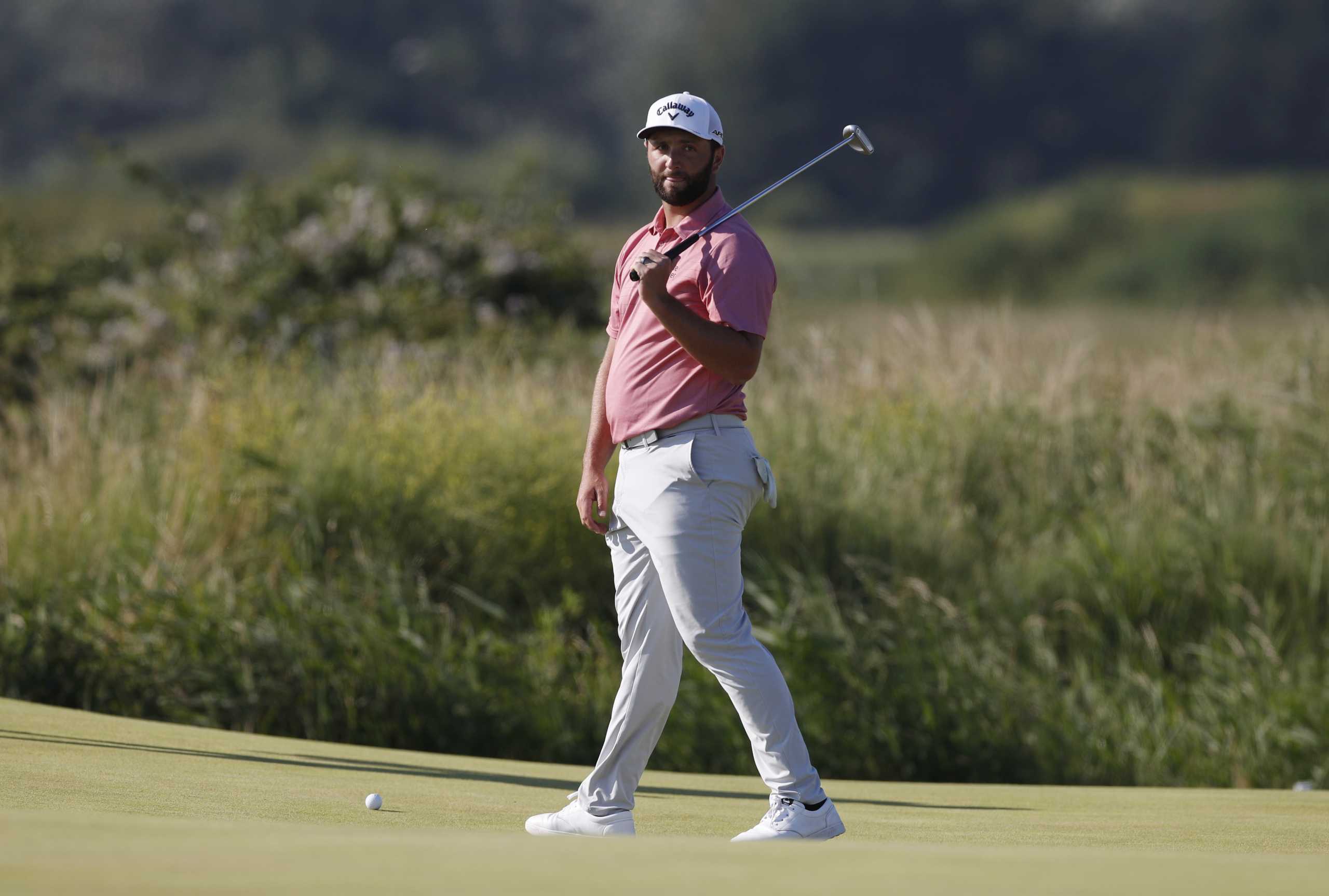 Golf - The 149th Open Championship - Royal St George's, Sandwich, Britain - July 18, 2021 Spain's Jon Rahm during the final round REUTERS