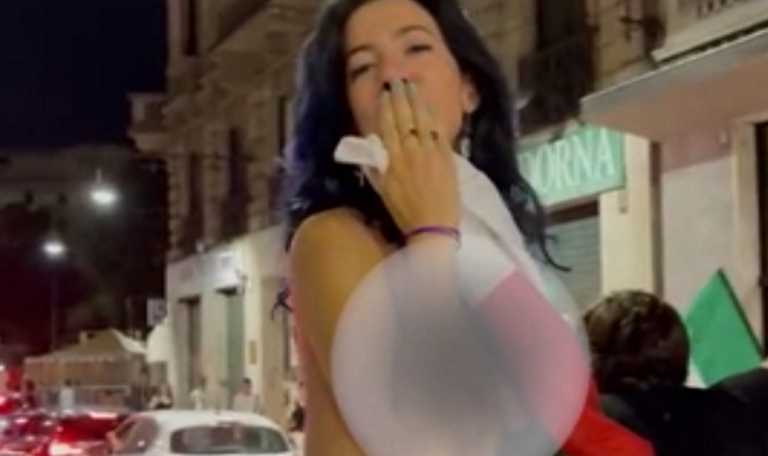 Euro 2020: Το βίντεο με τα πανηγύρια της γυμνής Ιταλίδας που έγινε viral