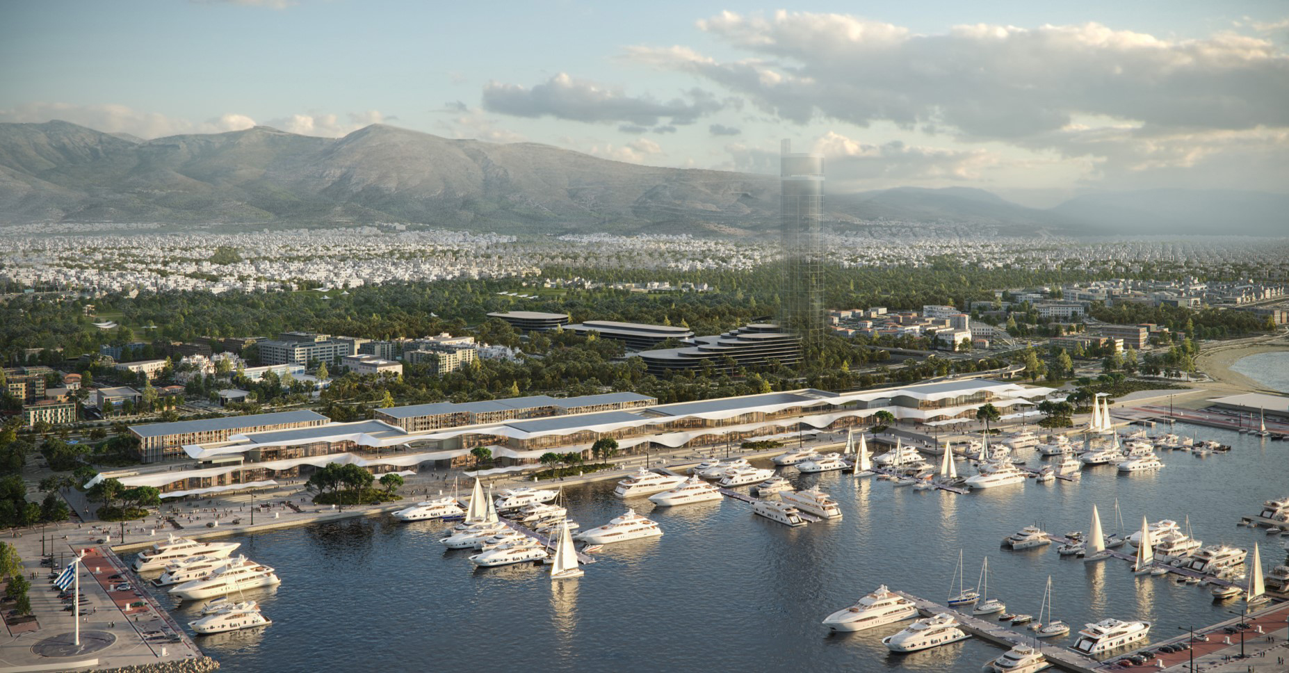 Ελληνικό: Η Lamda Development παρουσίασε τη Marina Galleria – Πως θα είναι η Αθηναϊκή Ριβιέρα
