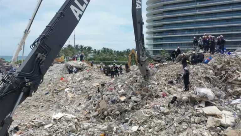 Μαϊάμι: 28 οι νεκροί από την κατάρρευση της πολυκατοικίας και 117 αγνοούμενοι - Σχεδόν καμία ελπίδα να βρεθεί άλλος ζωντανός