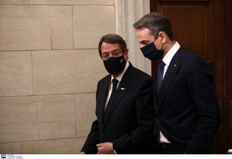 Κυριάκος Μητσοτάκης: Τηλεφωνική επικοινωνία με Νίκο Αναστασιάδη μετά τις τουρκικές εξαγγελίες