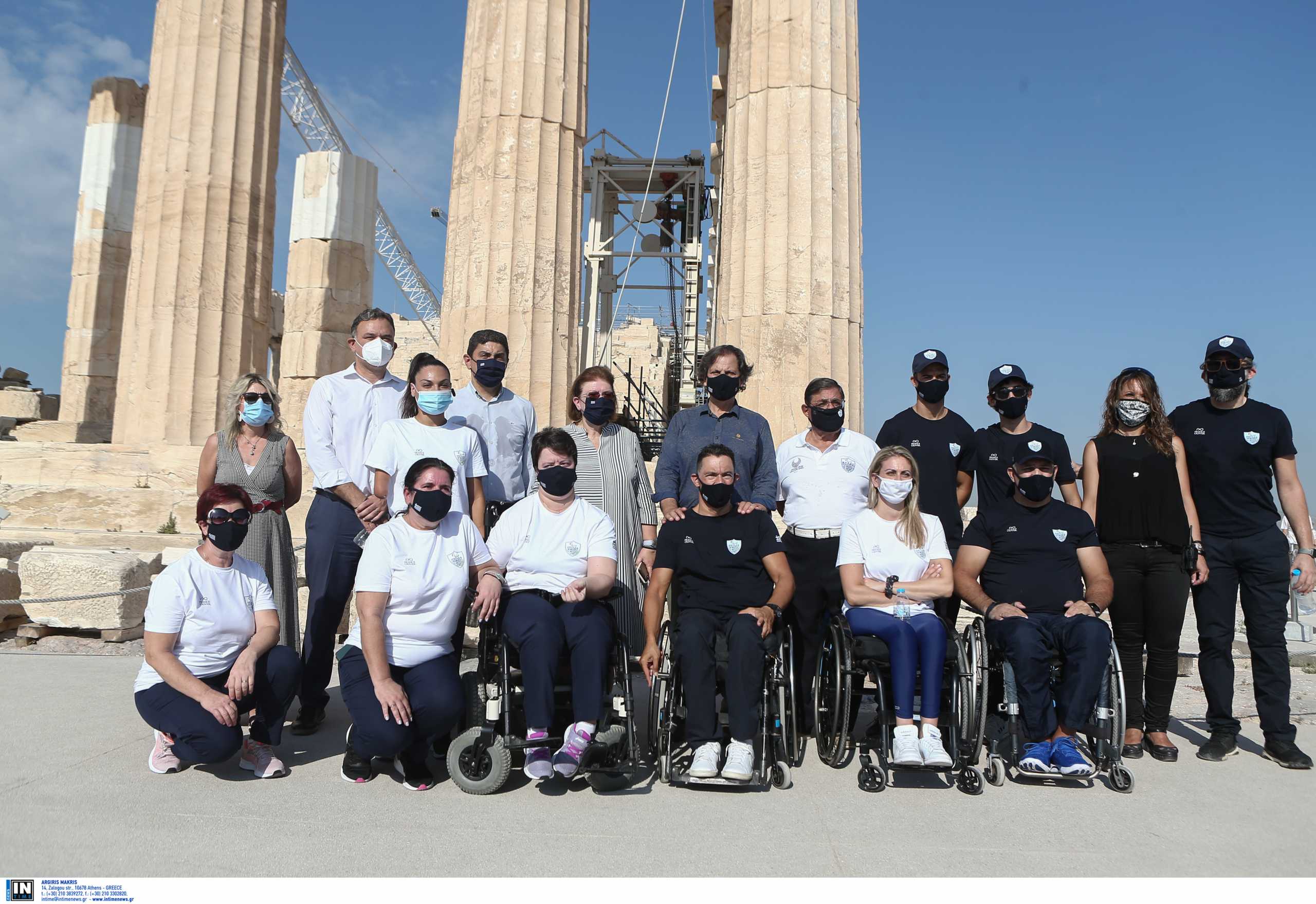 Στην Ακρόπολη η Παραολυμπιακή Ομάδα