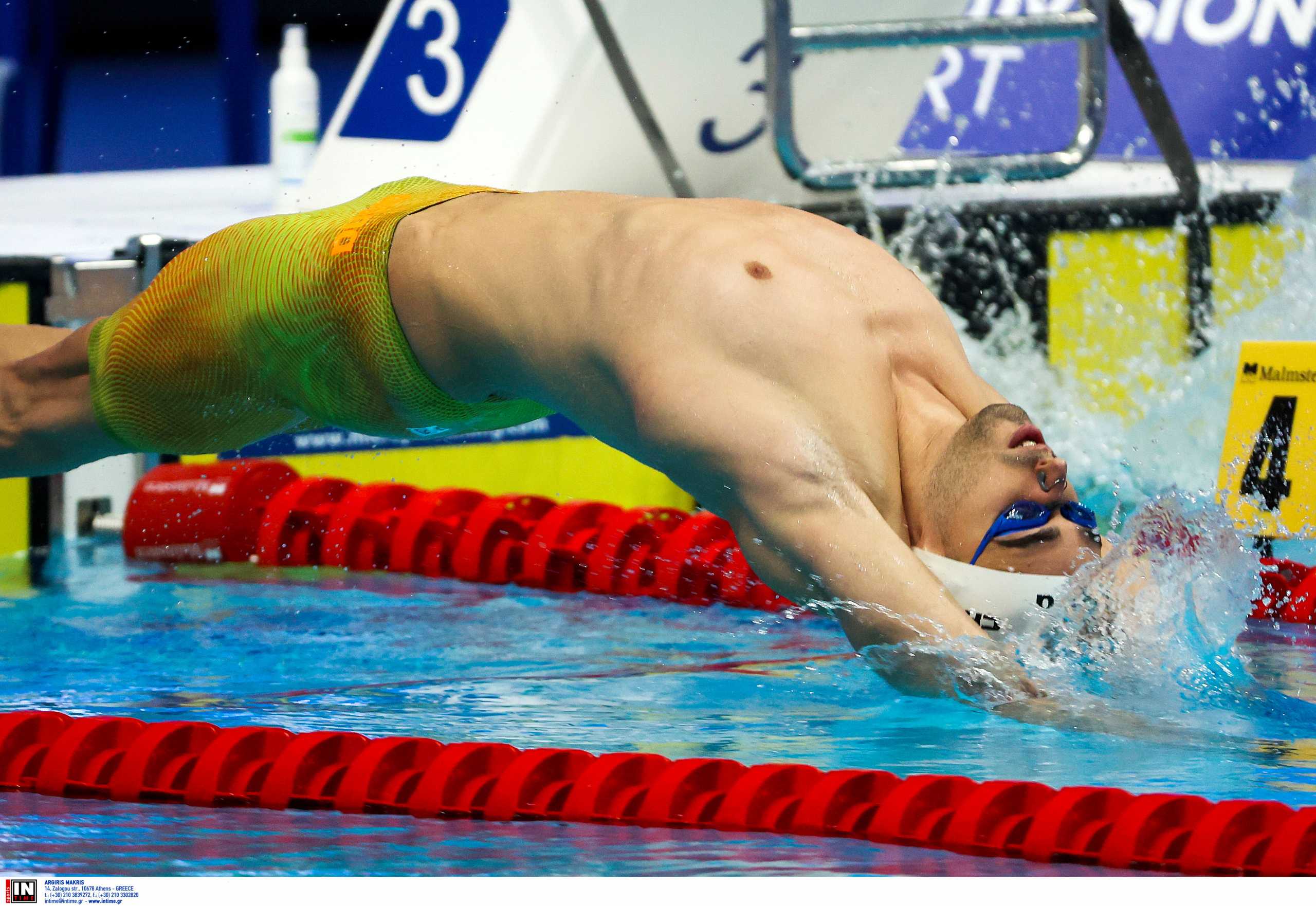 Ο Απόστολος Χρήστου έκανε ρεκόρ αγώνων στο Παγκόσμιο πρωτάθλημα κολύμβησης