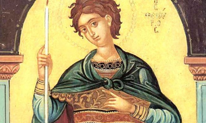 Γιατί o Άγιος Φανούριος απεικονίζεται κρατώντας ένα κερί