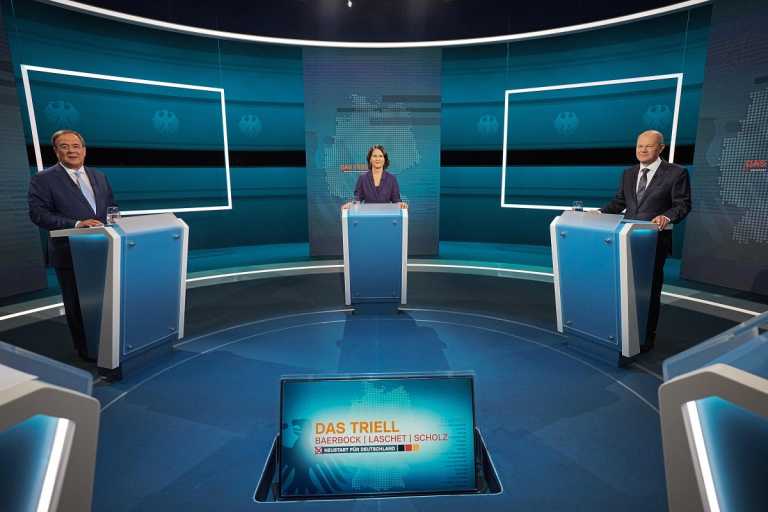 Γερμανία: Ο Όλαφ Σολτς νικητής στην τηλεμαχία των υποψηφίων για την καγκελαρία
