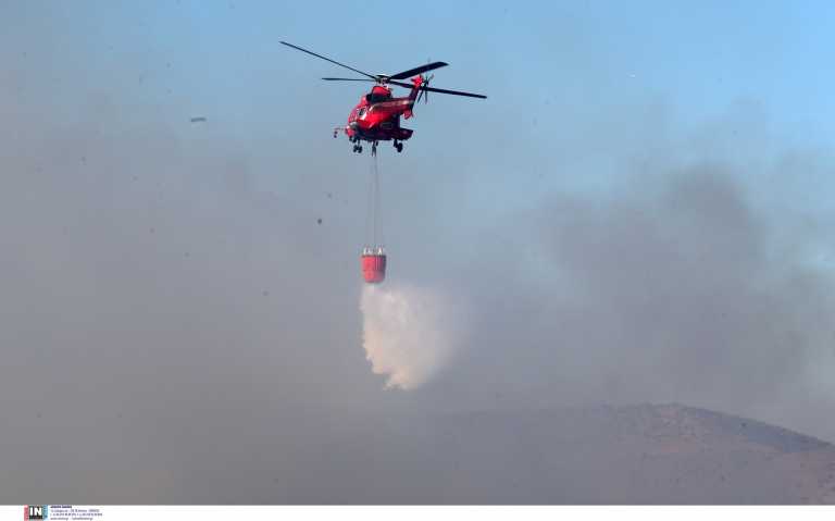 Φωτιά στην Κερατέα: Έχει οριοθετηθεί η πυρκαγιά - Οι πυροσβέστες περιβρέχουν την περίμετρο