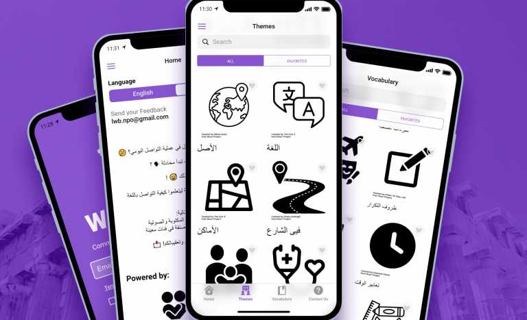 Application για πρόσφυγες - Διάλογοι καθημερινής χρήσης από τα αραβικά στα ελληνικά - Σε κινητά android και ios