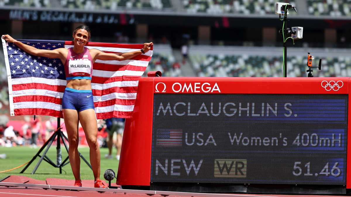 Ολυμπιακοί Αγώνες: «Χρυσή» με παγκόσμιο ρεκόρ η συγκλονιστική ΜακΛάφλιν στα 400μ. με εμπόδια