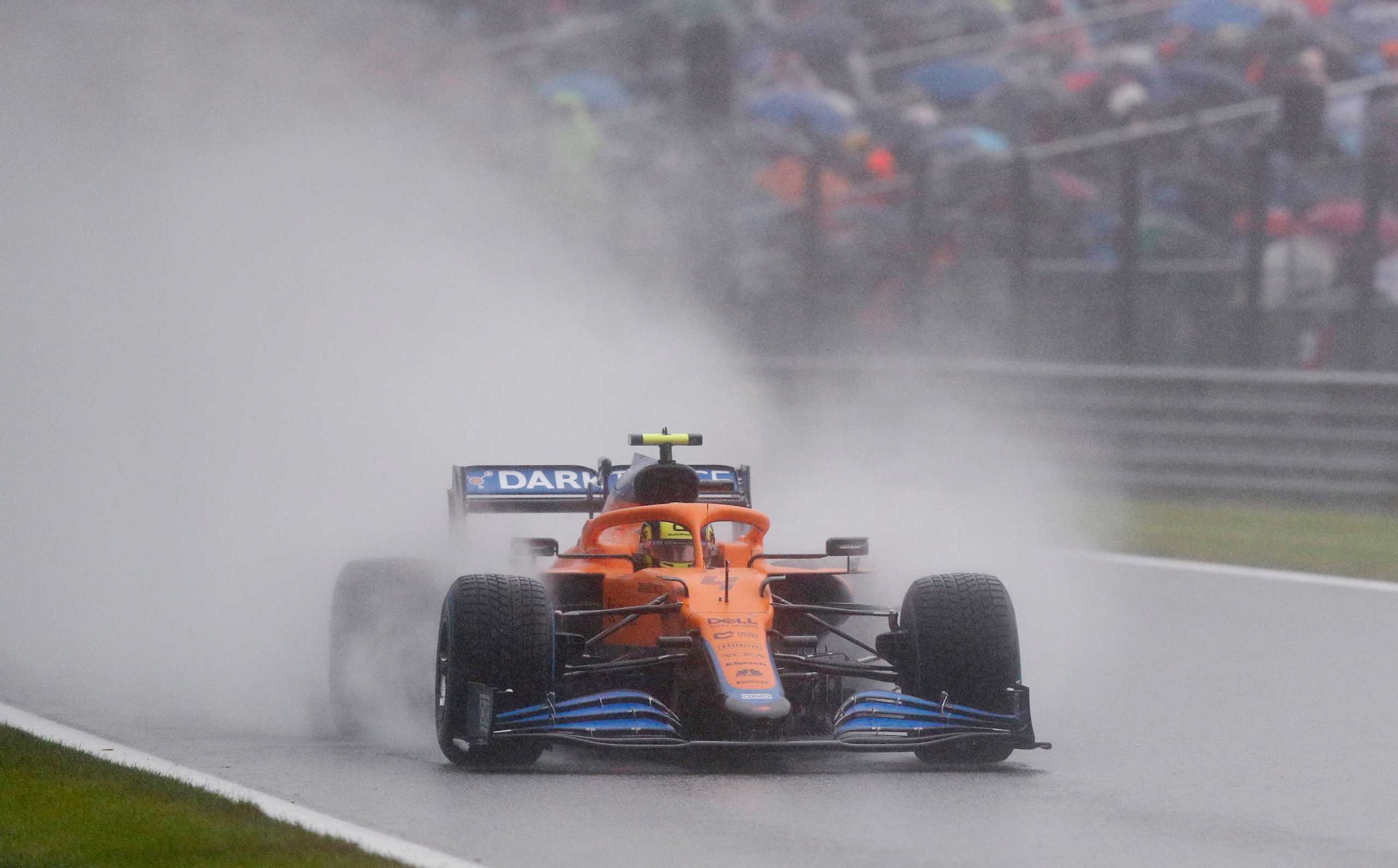 Formula One F1 - Belgian Grand Prix - Spa-Francorchamps, Spa, Belgium - August 28, 2021 McLaren's Lando Norris during qualifying REUTERS