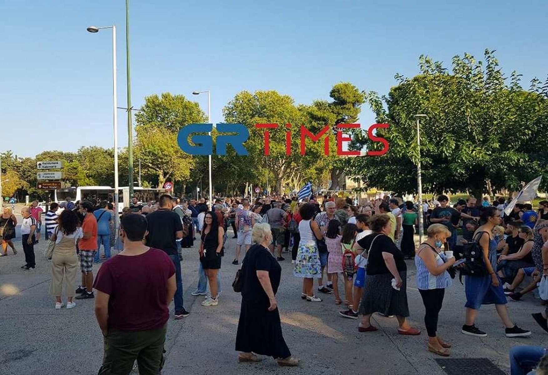 Υποχρεωτικός εμβολιασμός – Θεσσαλονίκη: Συγκέντρωση διαμαρτυρίας στον Λευκό Πύργο
