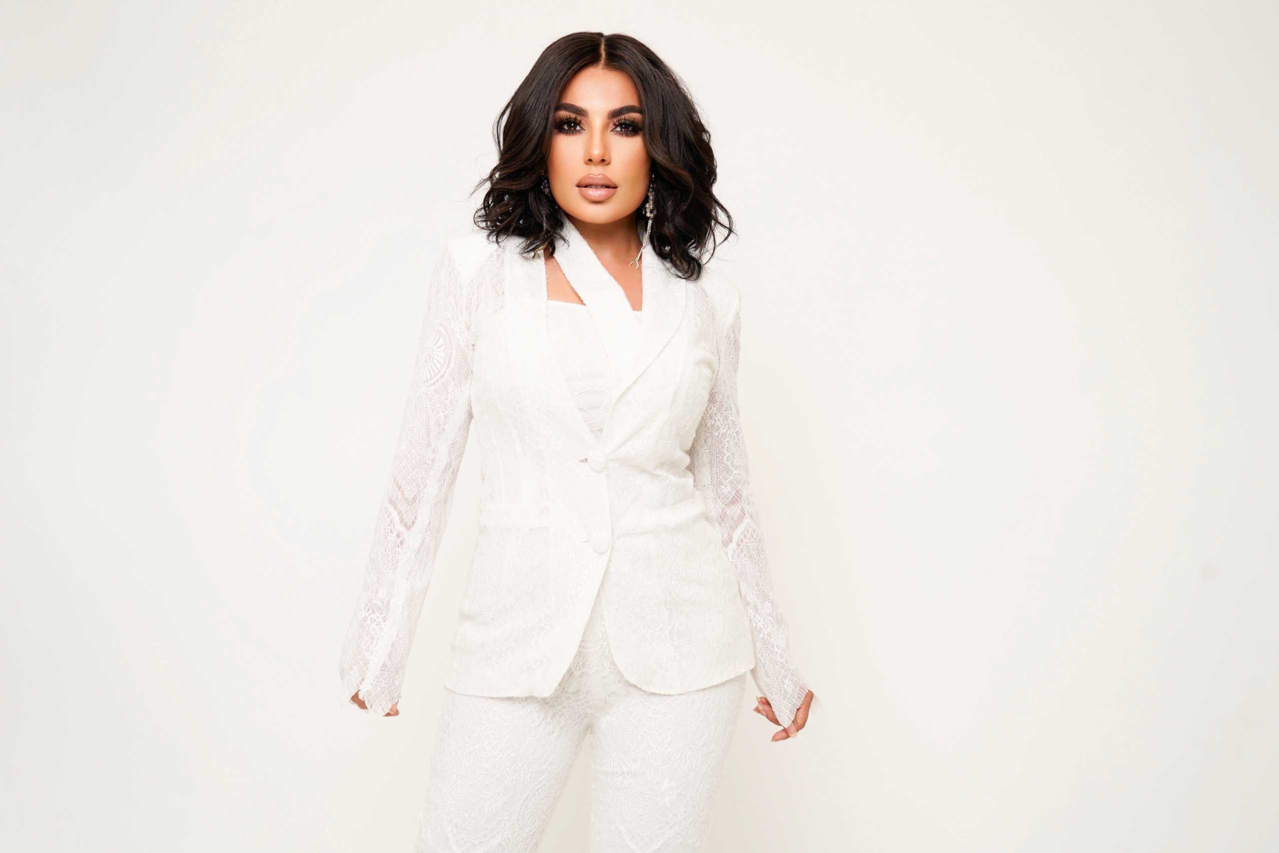 Afghan singer Aryana Sayeed poses in this undated handout photo released by Sherzaad Entertainment. Sherzaad Entertainment