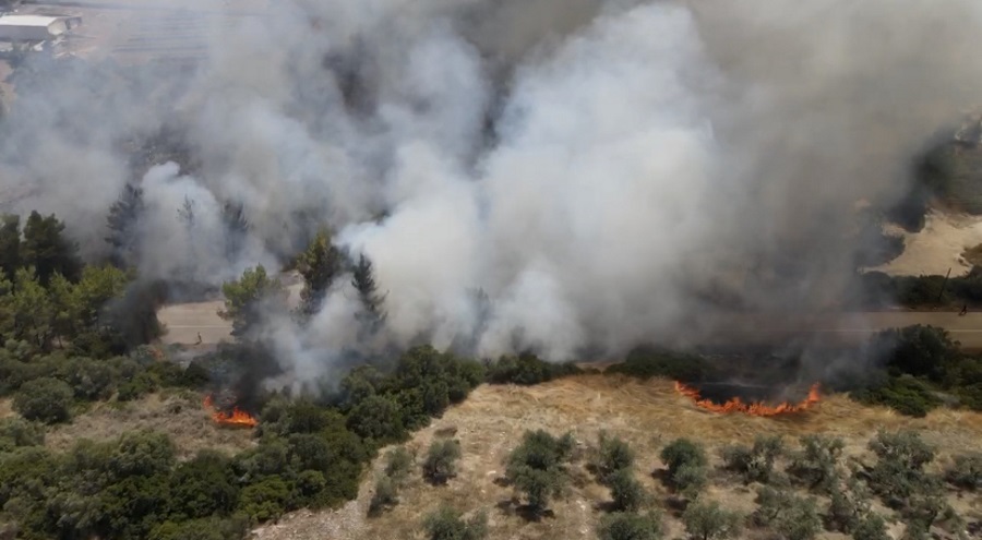 Αρνείται ότι έβαλε τις φωτιές στο Θεολόγο ο 14χρονος