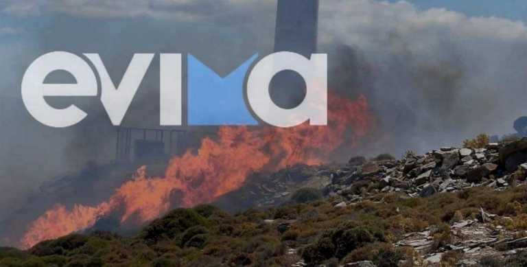 Φωτιά στην Εύβοια: Εκκενώθηκαν προληπτικά τα Μεσοχώρια! Ενισχύθηκαν τα εναέρια μέσα