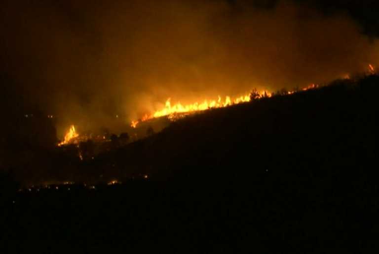 Δραματική νύχτα - Πέρασε την Εθνική Οδό από τη Μαλακάσα προς Ωρωπό η μεγάλη φωτιά - Ποιες περιοχές εκκενώνονται