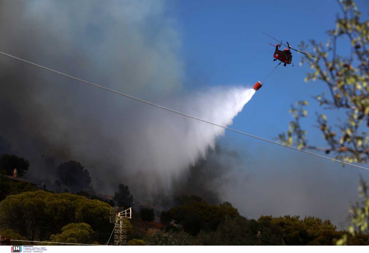 Φωτιά στα Βίλια: Υπάρχουν ενδείξεις εμπρησμού, λέει ο Δήμαρχος Μάνδρας