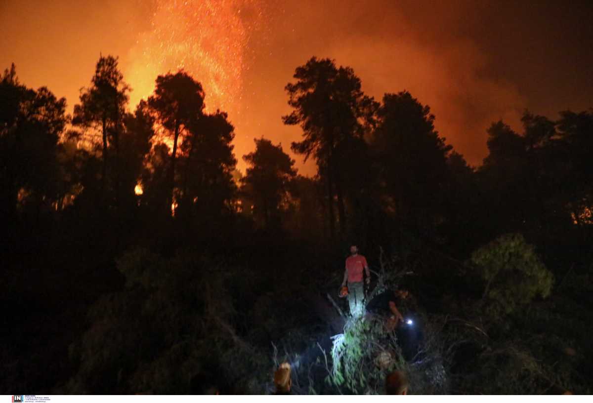 Φωτιά στην Εύβοια: Ο εφιάλτης συνεχίζεται για όγδοη ημέρα