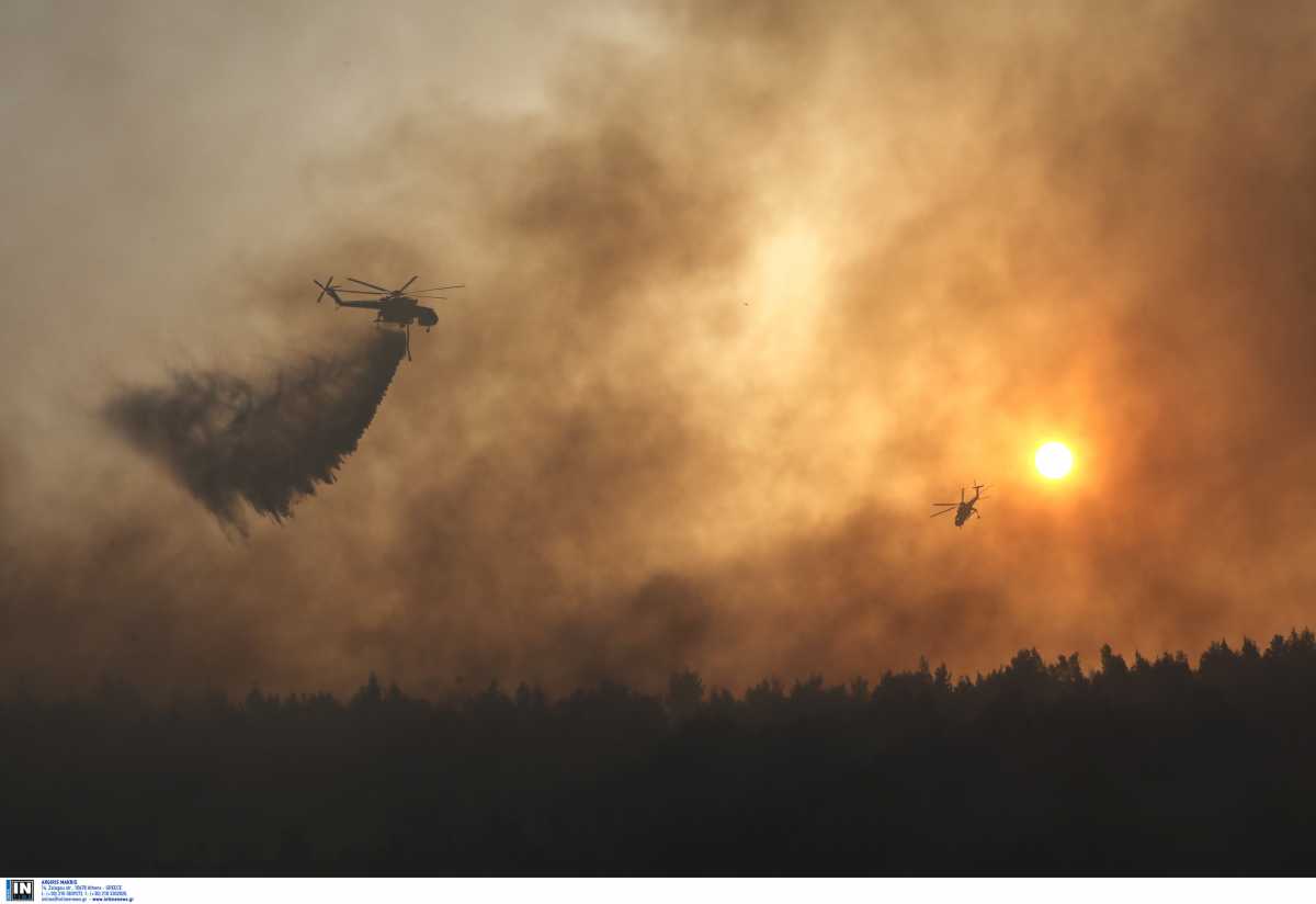 Meteo: Η φωτιά στη Βαρυμπόμπη δημιούργησε το δικό της καιρό