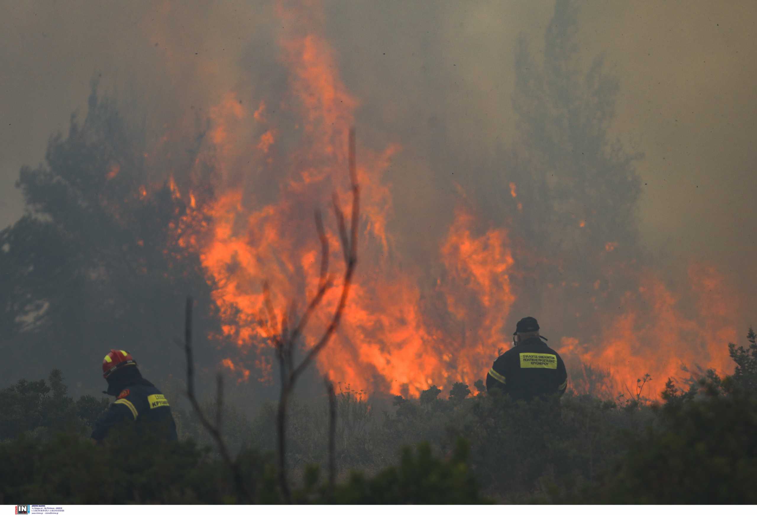 Μεγάλη μάχη με τη φωτιά στην Ανατολική Μάνη – Καίγεται δάσος και στη Μέλπεια Μεσσηνίας