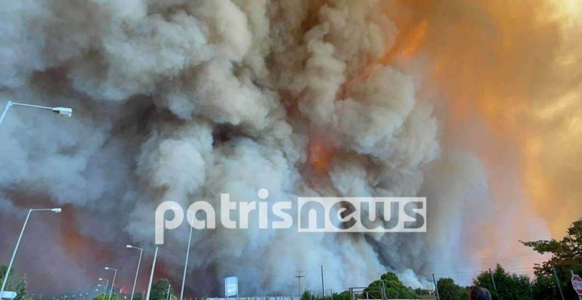 Φωτιά στην Ηλεία: Εκκενώνονται νέοι οικισμοί