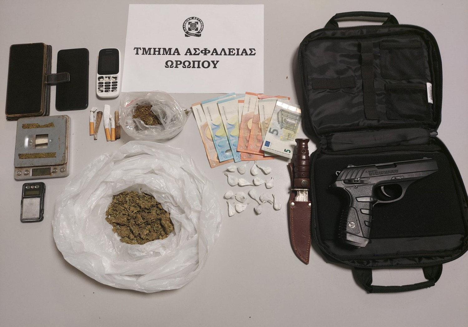 Ωρωπός: 4 συλλήψεις για τα delivery ναρκωτικών