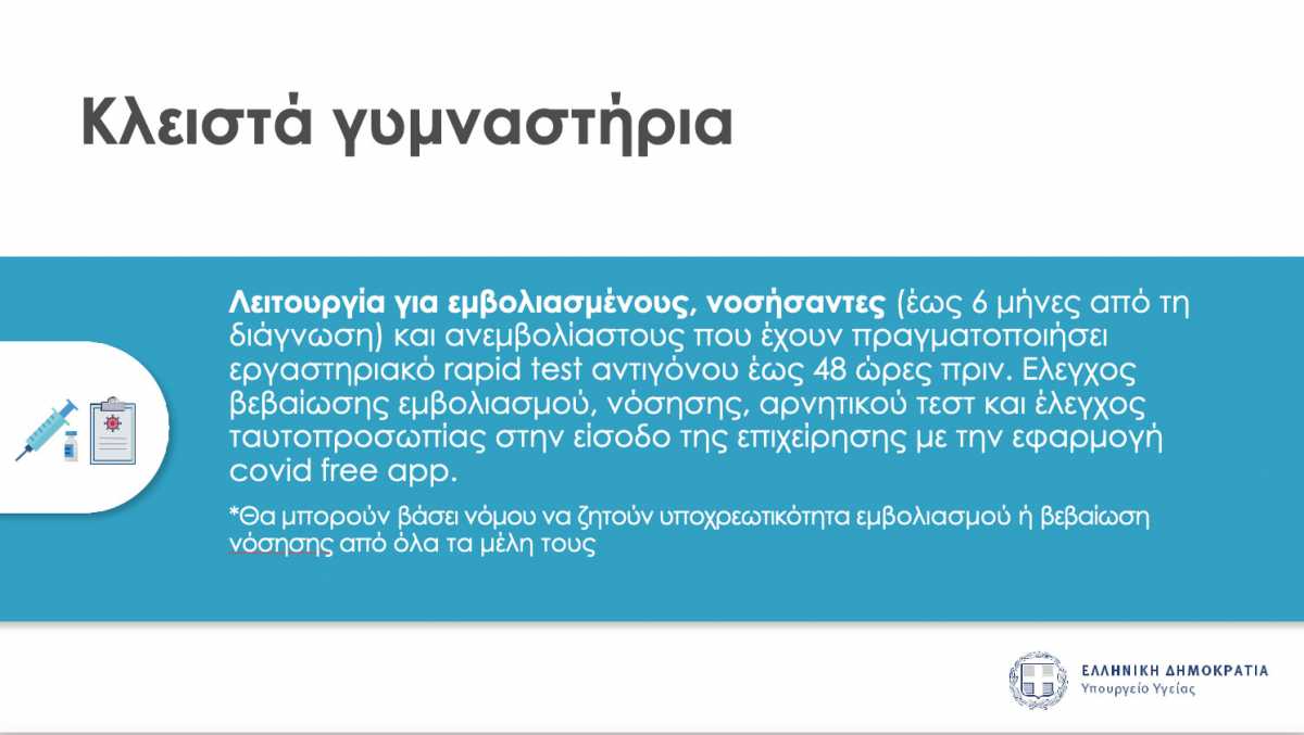 Μέτρα για ανεμβολίαστους εργαζόμενους: Ποιοι θα κάνουν ένα τεστ την εβδομάδα και ποιοι δύο 8