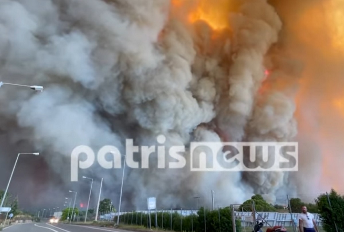 Ηλεία: Σε Λάλα και Χελιδόνι τα μεγαλύτερα πύρινα μέτωπα – Ανησυχία για κατοίκους που αρνούνται να φύγουν