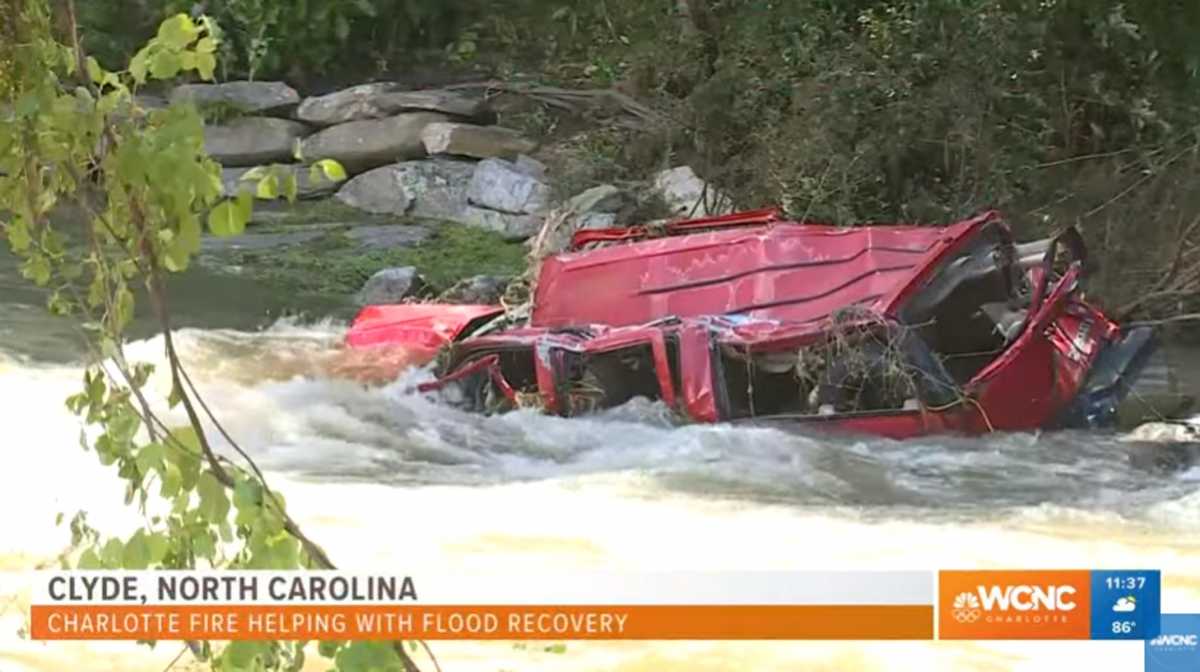 Τουλάχιστον 2 νεκροί και 20 αγνοούμενοι από τις πλημμύρες στις Βόρεια Καρολίνα