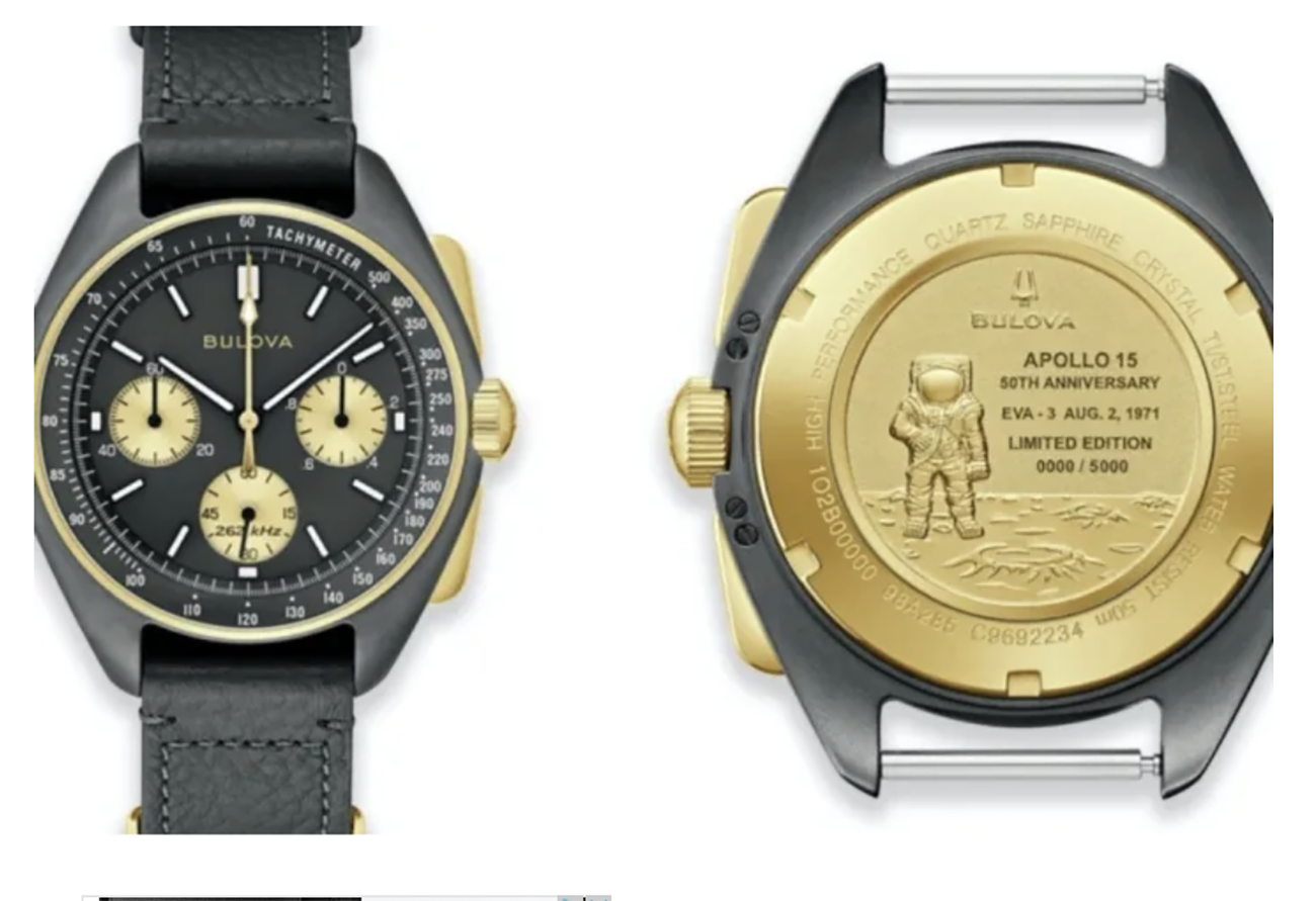 Η Bulova επαναφέρει το ρολόι που φορέθηκε πριν 50 χρόνια στην Σελήνη