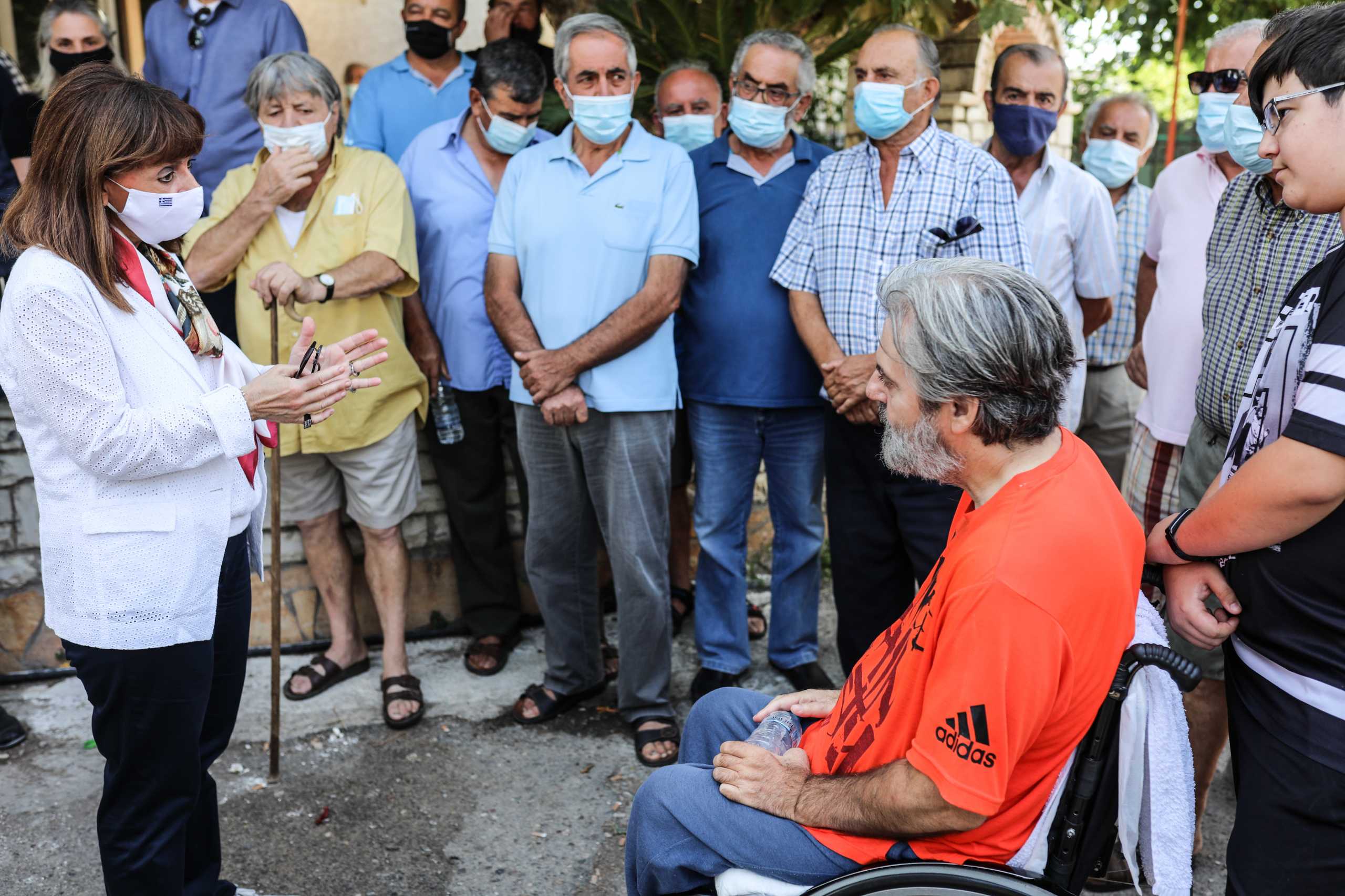 Κατερίνα Σακελλαροπούλου: Επισκέφθηκε τα πυρόπληκτα χωριά του δήμου Αρχαίας Ολυμπίας