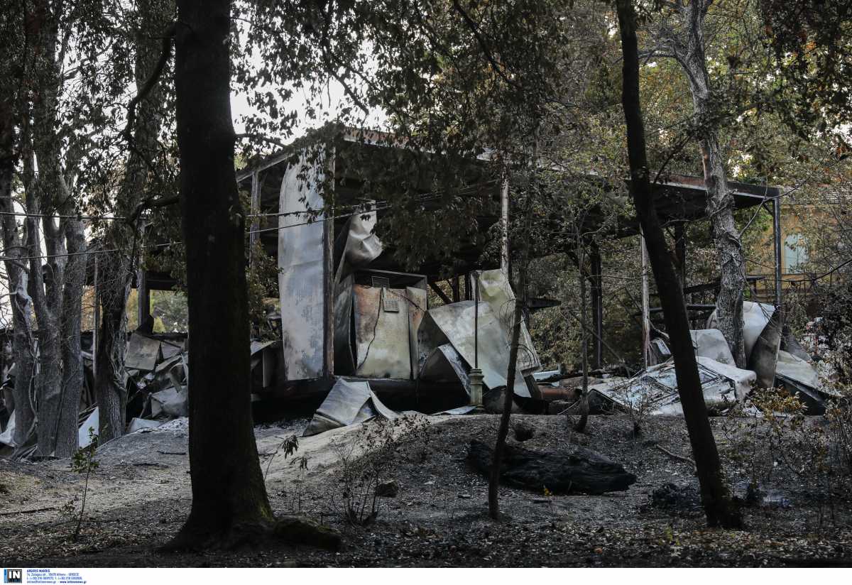 Τατόι: Τεράστια καταστροφή στο κτήμα των Βασιλικών Ανακτόρων