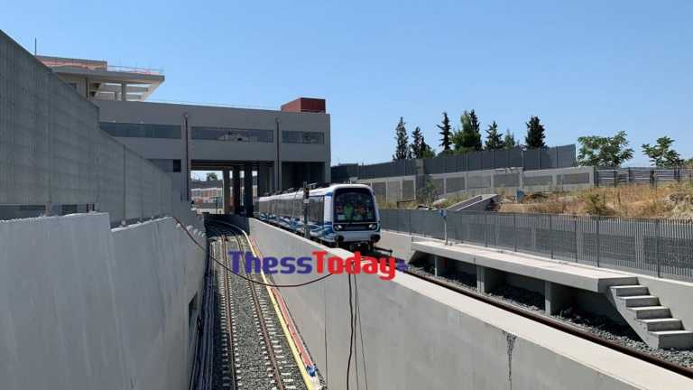 Θεσσαλονίκη: Καθημερινά τα δοκιμαστικά δρομολόγια στο μετρό – Στις ράγες και ο 15ος συρμός