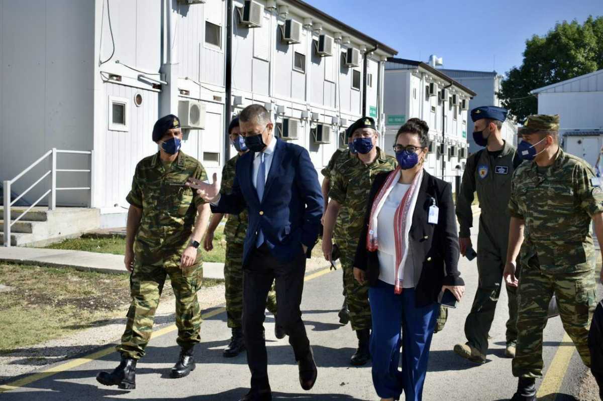 Αλκιβιάδης Στεφανής: Σημαντική επίσκεψη στην Ελληνική Δύναμη Κοσσυφοπεδίου!