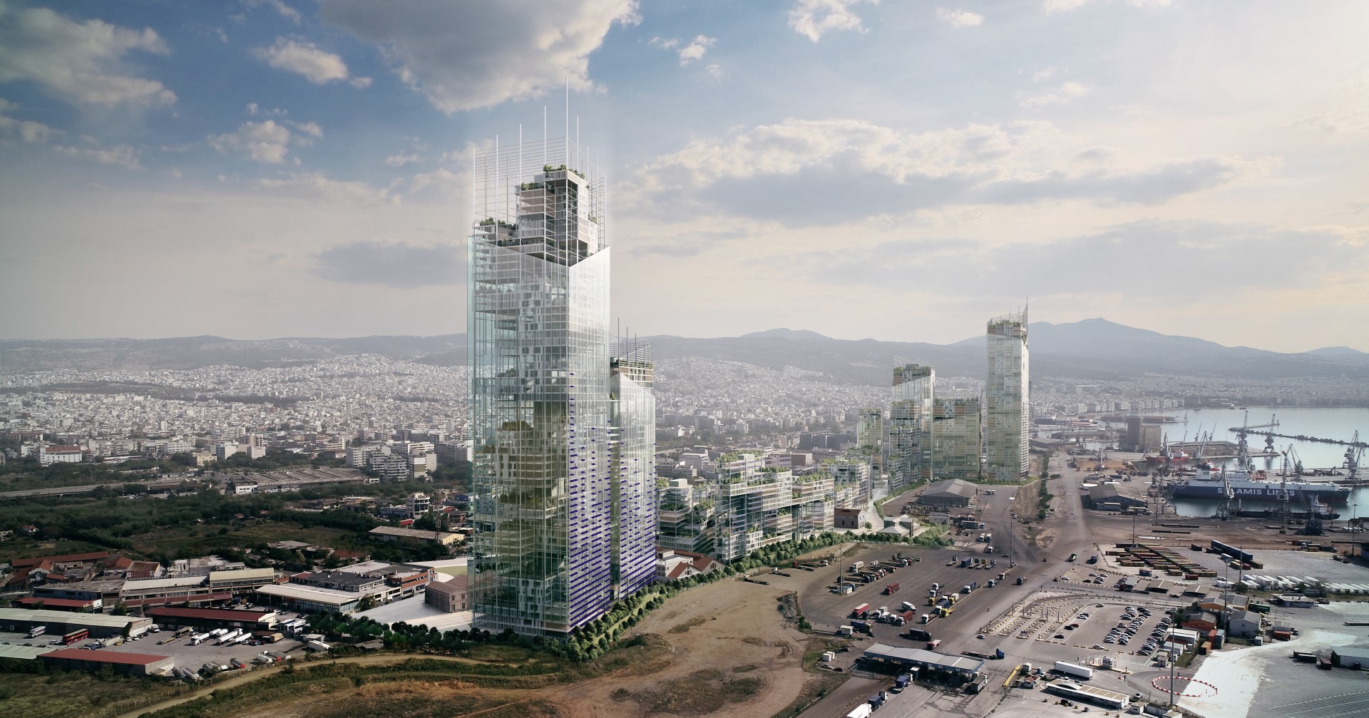 Σχεδιάζοντας τη νέα Δυτική Είσοδο της Θεσσαλονίκης, δημιουργώντας ένα νέο Επιχειρηματικό Κέντρο για την πόλη