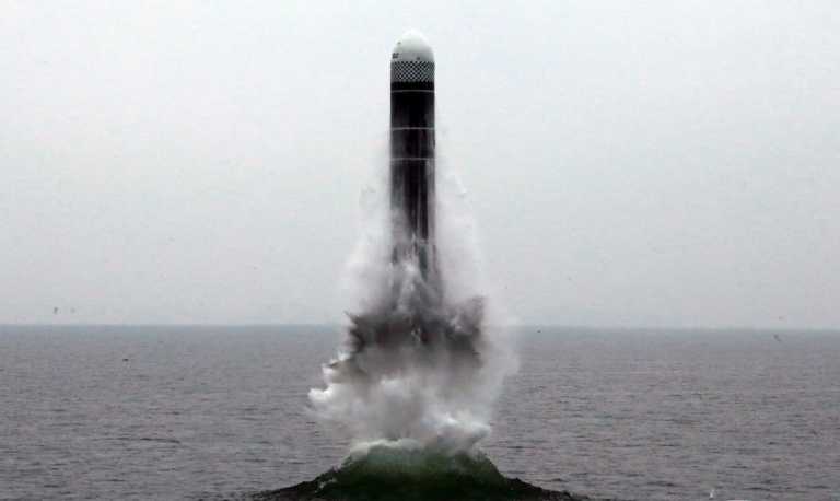 Νότια Κορέα: Δοκιμαστική εκτόξευση βαλλιστικού πυραύλου από υποβρύχιο