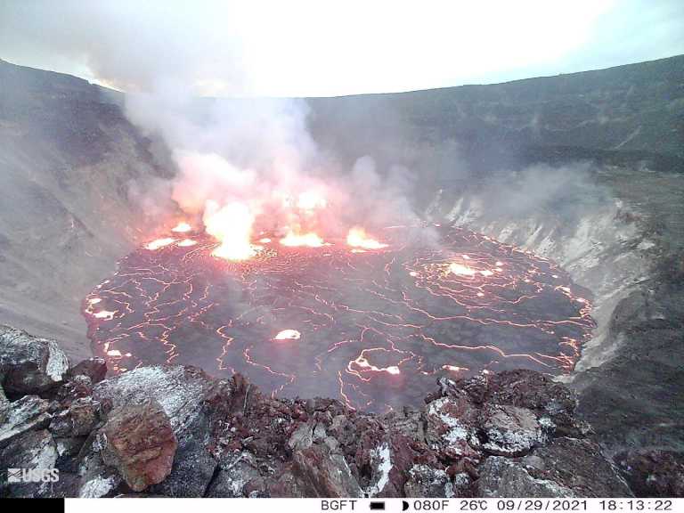 Έκρηξη ηφαιστείου στη Χαβάη: Η στιγμή που «ξύπνησε» το Κιλαουέα