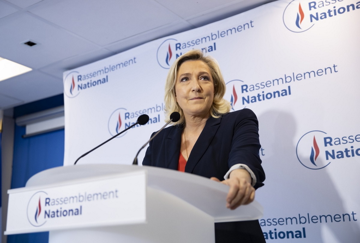 Μαρί Λε Πεν: Η ηγέτιδα της ακροδεξιάς στη Γαλλία ξεκίνησε την προεκλογική της εκστρατεία